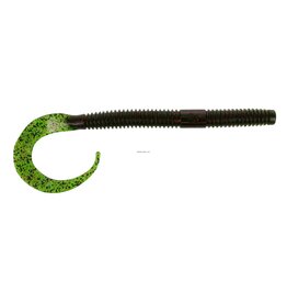 Yamamoto Baits Yamamoto YAM-ICHI-06-208 10" ICHI WORM-FLOATER WTRMLN/BLK&RED