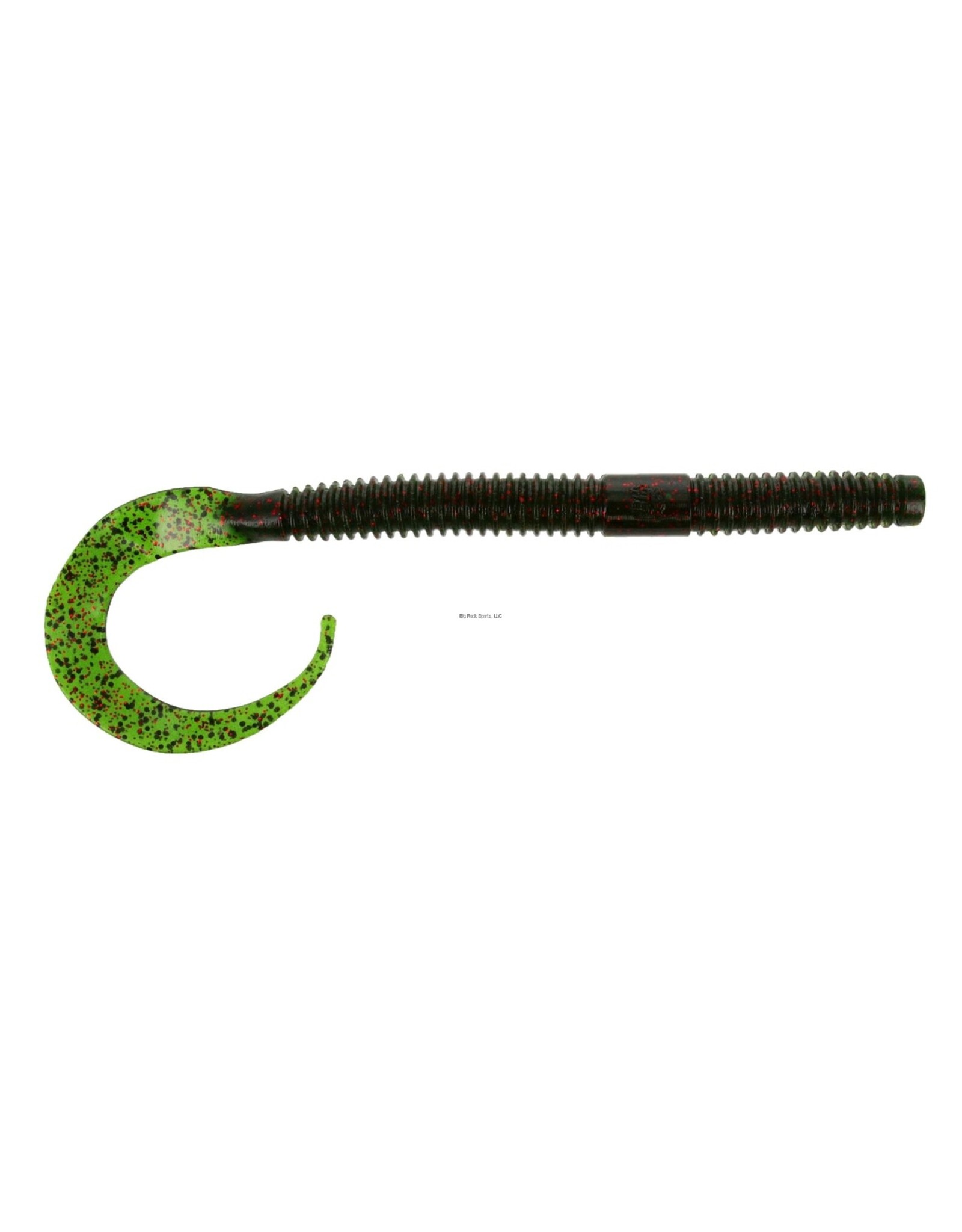Yamamoto Baits Yamamoto YAM-ICHI-06-208 10" ICHI WORM-FLOATER WTRMLN/BLK&RED