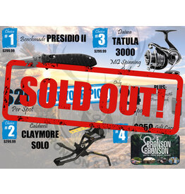 DRAW #1636 - Take Your Pick - Benchmade, Caldwell, Daiwa OR Gift Card!