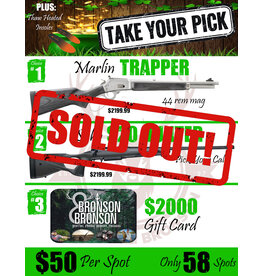 DRAW #1637 - Take Your Pick - Marlin, Sako OR Gift Card!
