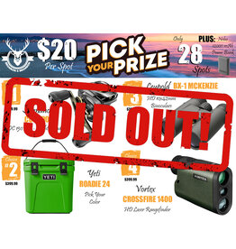 DRAW #1638 - Pick Your Prize - Shimano, Yeti, Leupold OR Vortex!