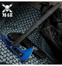 United Cutlery M48 Blue Tactical Tomahawk Axe with Sheath UC3320