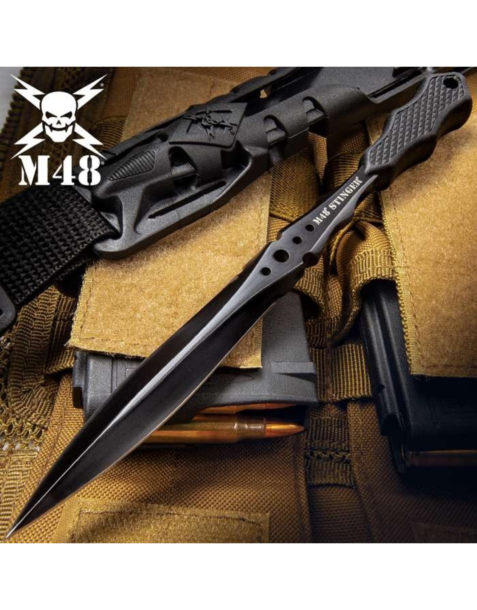 M48 M48 Stinger Black with Harness Sheath UC2937