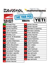 DRAW #1642 - Take Your Pick - Daiwa, Killer Instinct, Humminbird OR Yeti!