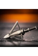 Wasp Archery Wasp Archery Broadhead Mortem 3 Blade Fixed 100 Grain 3 Pack 1 1/8″ Cut 3510*