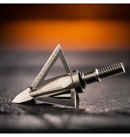 Wasp Archery Wasp Archery Broadhead Mortem 3 Blade Fixed 100 Grain 3 Pack 1 1/8″ Cut 3510*