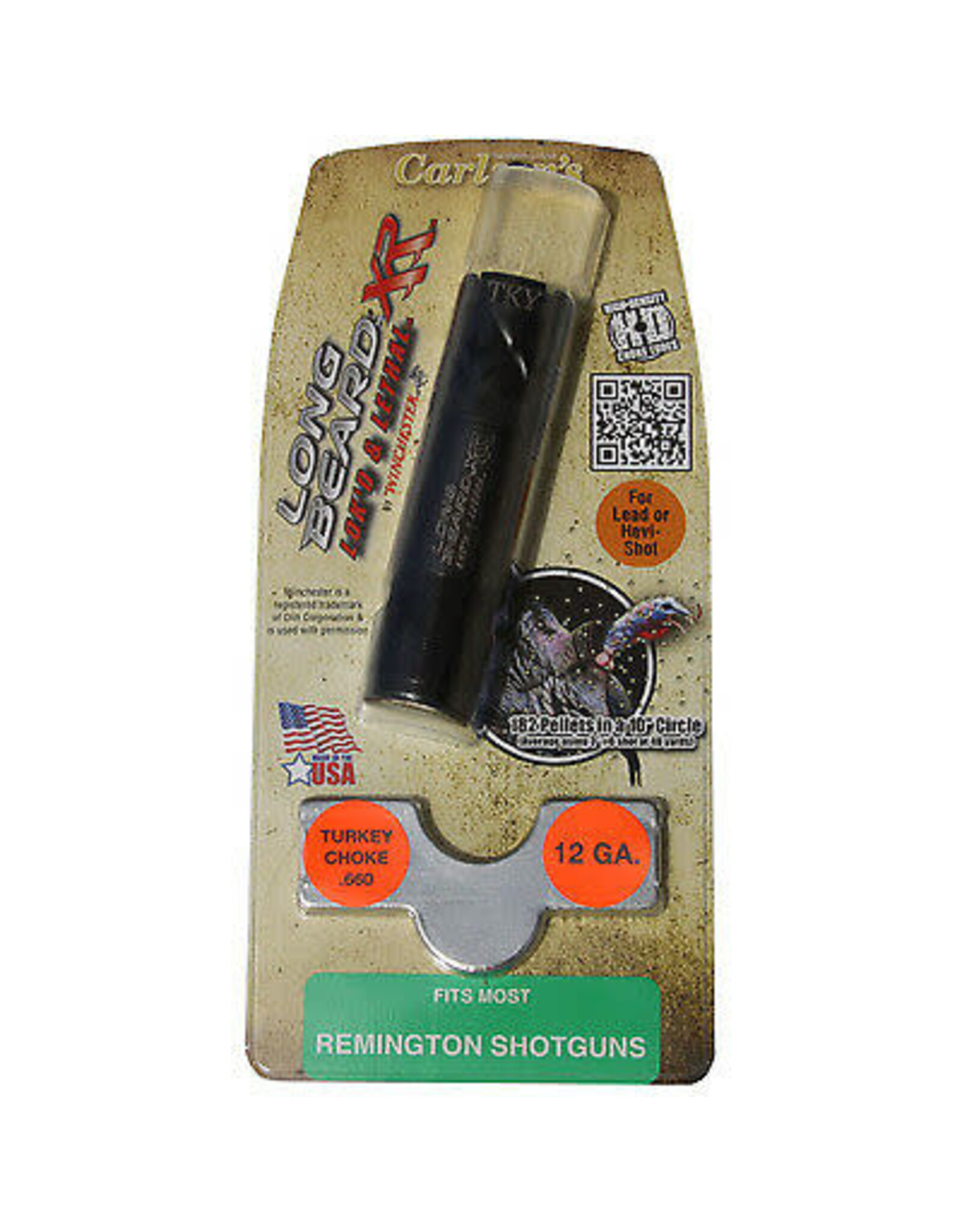 Carlson's Choke Tubes Carlson's Long Beard XR Turkey Choke .660 12GA - Fits Remington Shotguns 70120
