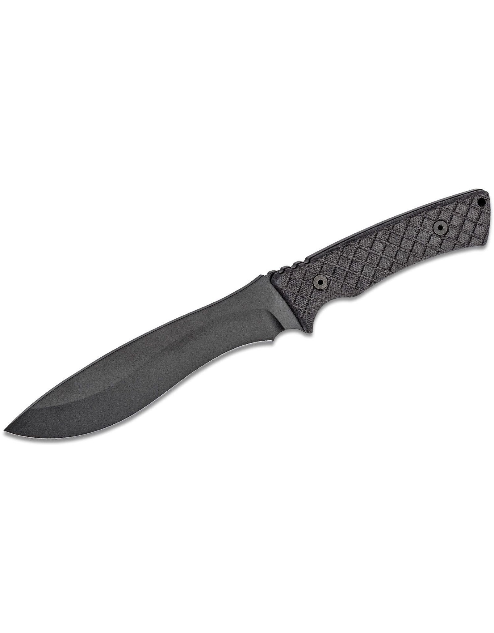 Spartan Blades Spartan Blades Professional Grade Machai Fixed Blade Knife 6.625" 1095 Black Powder Coated Blade, Black Micarta Handles, Black Injection Molded Sheath - SBSL002BKBK