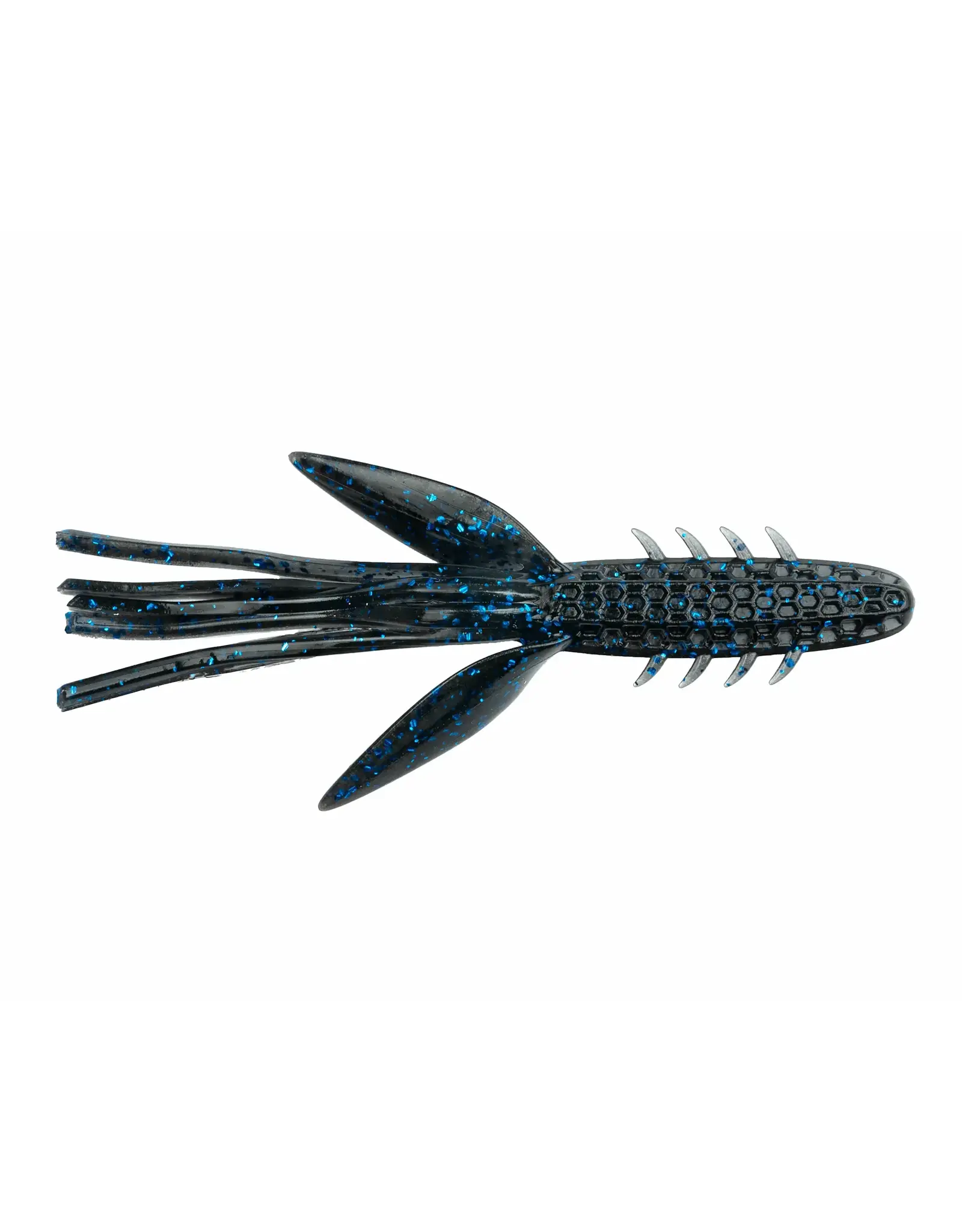 Netbait American Baitworks HEXTEK BIG BOAR 4.5" - Black Blue Flake