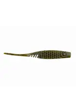 Netbait American Baitworks Netbait HEXTEK EKO SHAD 3" - Green Pumpkin