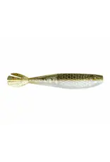 Netbait American Baitworks Netbait HEXTEK WHIPTAIL SHAD 4.25" - Green Pumpkin Shad