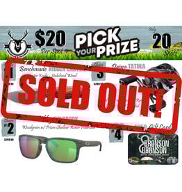 DRAW #1647 - Pick Your Prize - Benchmade, Oakley, Daiwa OR Gift Card!