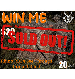 DRAW #1653 - WIN ME - RHINO RB24 GROUND BLIND!