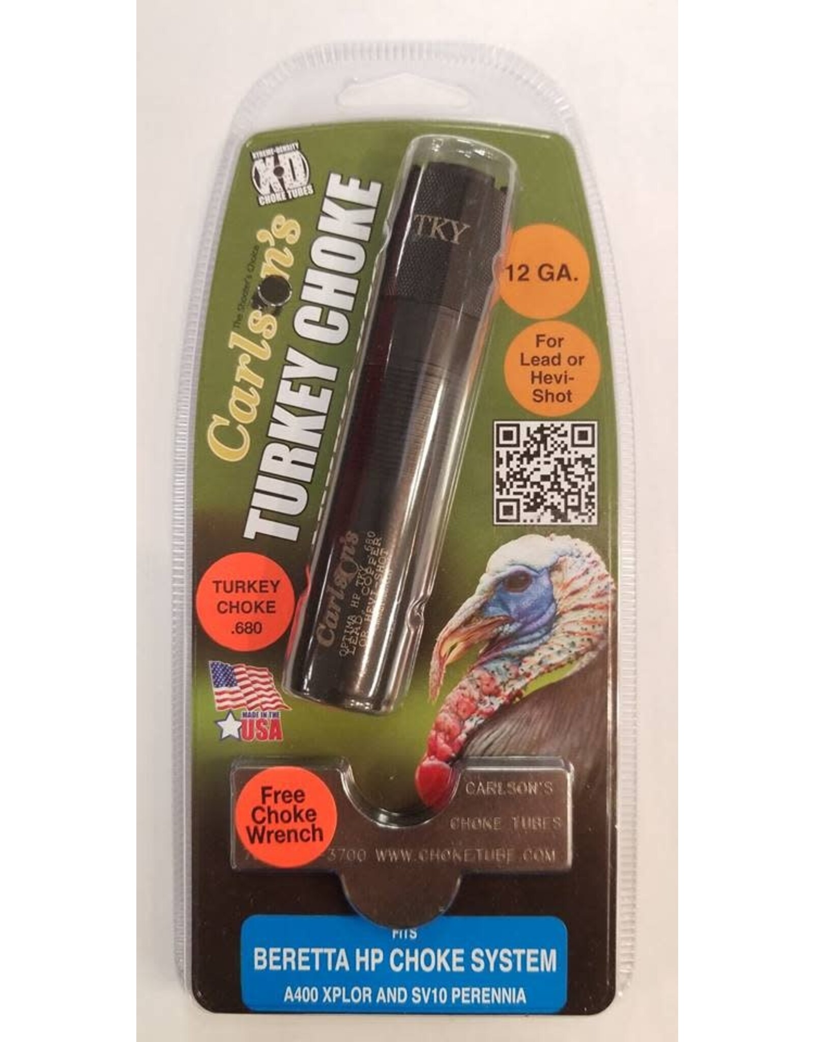 Carlson's Choke Tubes Carlson's Turkey Choke Tubes 12GA Fits Beretta HP Choke System A400 Xplor & SV10 EXTREMA