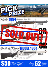 DRAW #1649 - Pick Your Prize - Marlin, Henry OR Smith & Wesson!