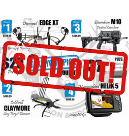 DRAW #1657 - Take Your Pick - Diamond, Caldwell, Steambow OR Humminbird!