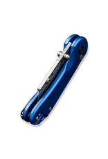 Civivi CIVIVI Knives Elementum Utility Button Lock Flipper Knife 2.26" 6Cr Replaceable Utility Blade, Blue Aluminum Handles, Reversible Clip - C23039B-2