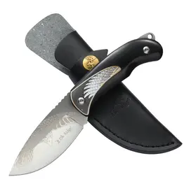 Elk Ridge Elk Ridge FIX112BK Fixed Blade Knife Black G10 Handles