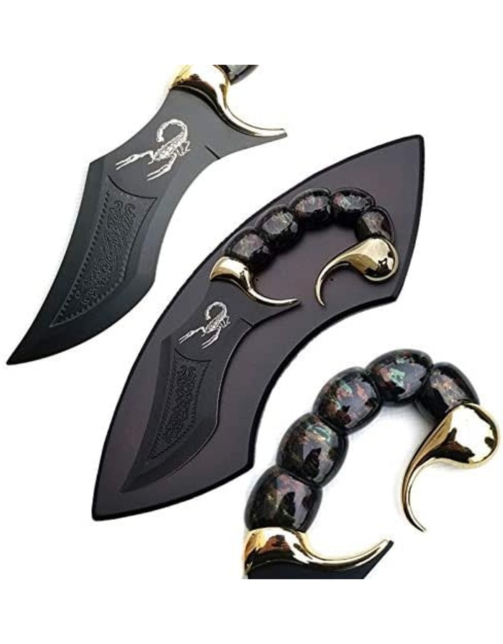 snake eye 13.5" Fantasy Scorpion Dagger Blade Knife Sword