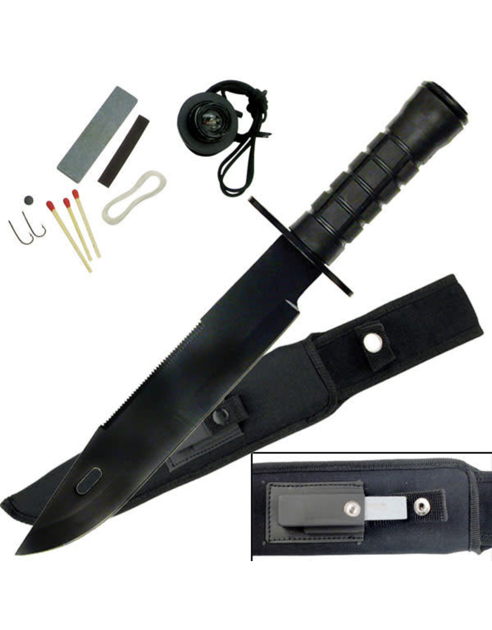 Survivor HK-2236B SURVIVAL KNIFE 15" OVERALL