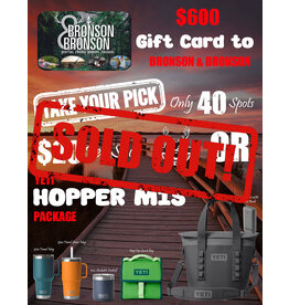 DRAW #1659 - Take Your Pick - Yeti Hopper M15 Package OR Gift Card!