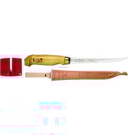 Rapala Rapala BPFNF7SH1 Fish 'N Fillet Knife, 7-1/2" Stainless Blade, Birch Handle, Sharpener, Leather Sheath