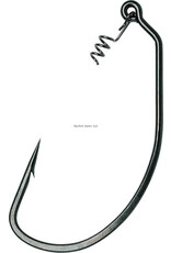 VMC VMC HDSB#5/0BNPP Heavy Duty Swimbait Hook, Size 5/0, Extra Wide Gap, Black Nickel, 4 per Pack