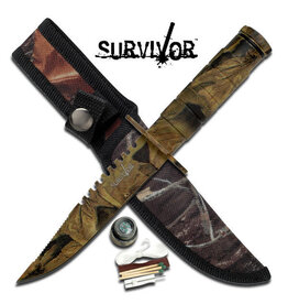 Survivor SURVIVOR HK-690CA SURVIVAL KNIFE 8.5" OVERALL