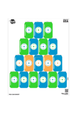 Allen Allen Ez Aim Fun Target 24 X 19 4 Per Pack
