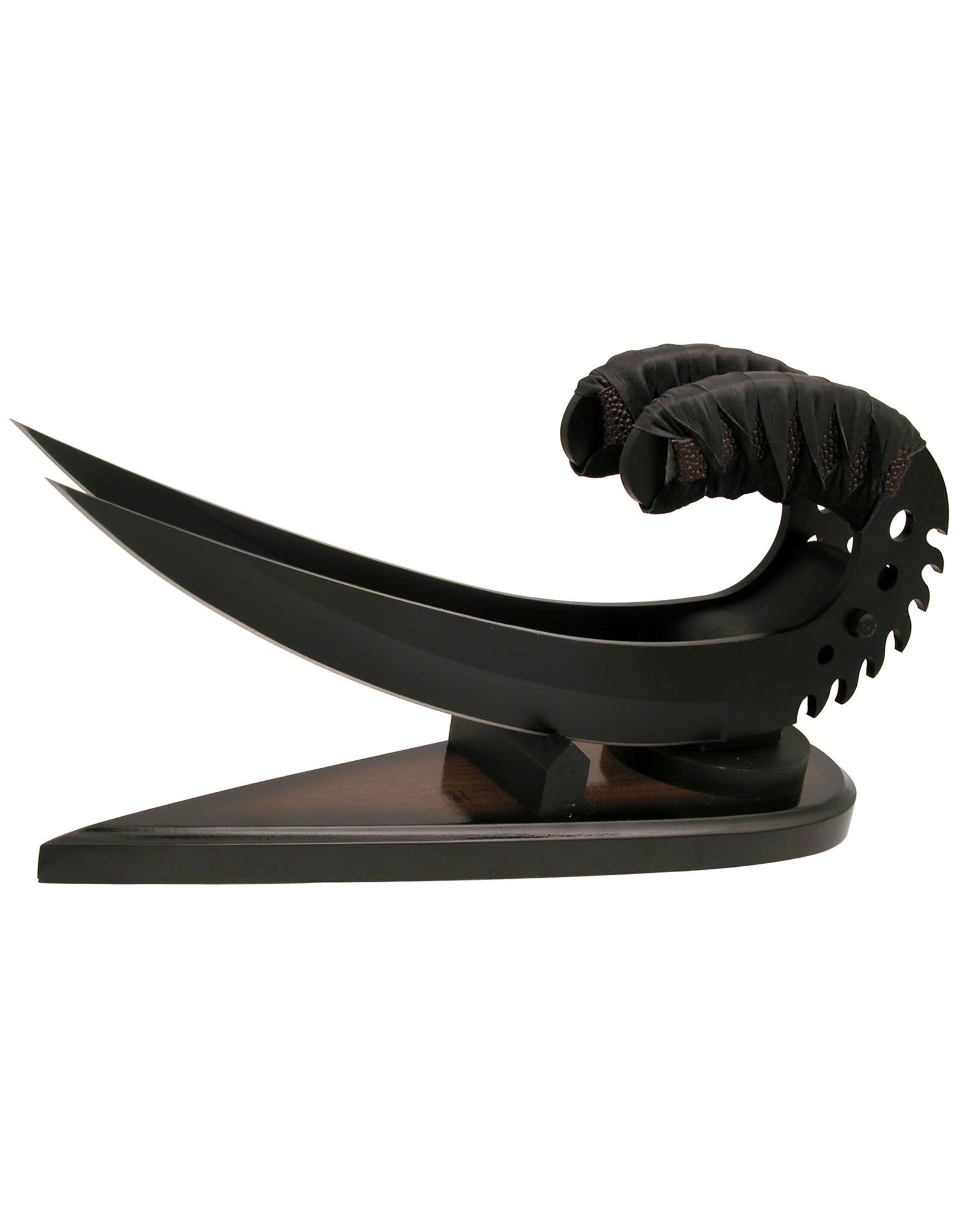 Master Cutlery BladesUSA - Fantasy Knife with Magnetic Wood Display Stand - MC-2069