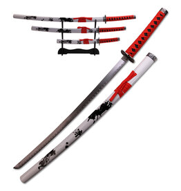 BladesUSA BladesUSA - 3 Piece Sword Set with Display Stand - SW-79-4