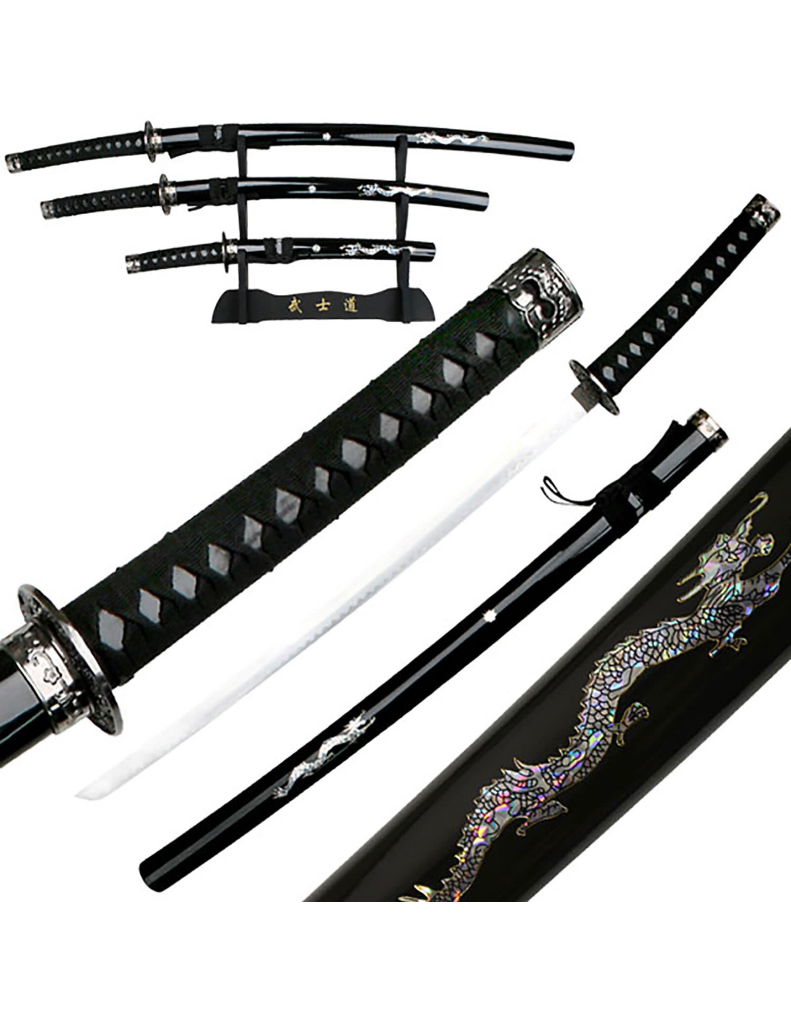 Fantasy Master JS-697 SAMURAI SWORD SET 40.5" OVERALL (KATANA)
