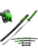BladesUSA BladesUSA - 3 Piece Samurai Sword Set - SW-72GN4