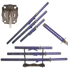 snake eye Snake Eye Tactical - Samurai Sword Set with Stand - SE-58LBL4