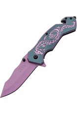 Rite Edge Rite Edge Flying Dragon Linerlock Purple Rite Edge Rite Edge Flying Dragon Linerlock Purple