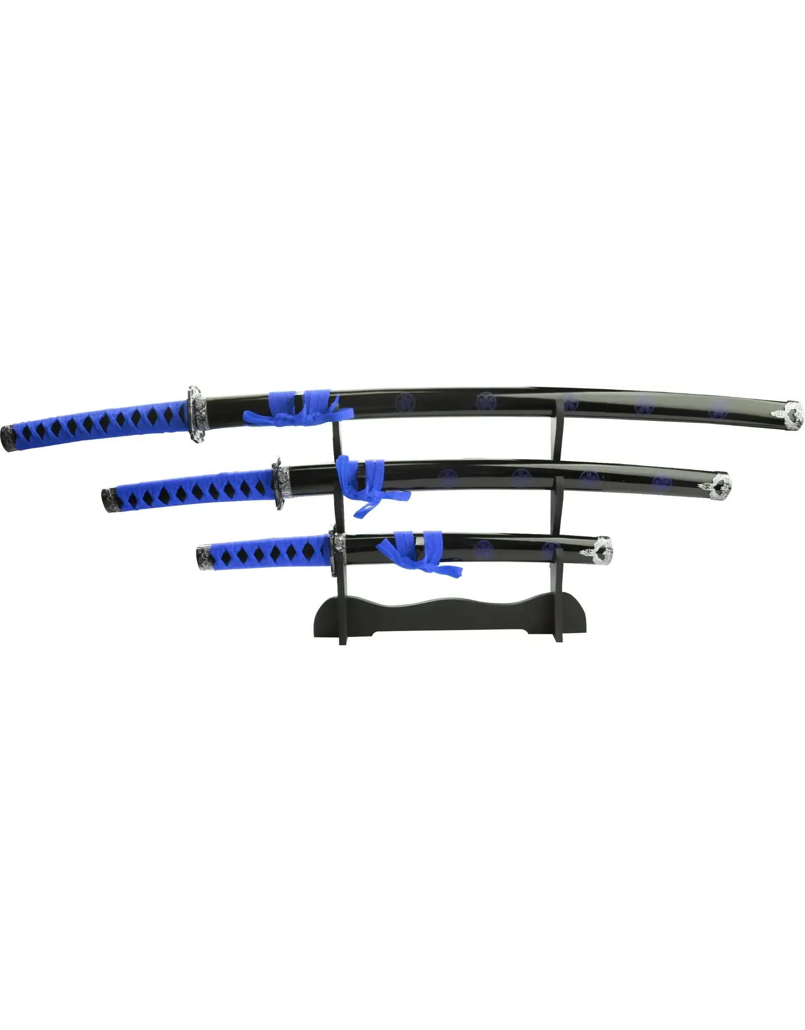 snake eye BladesUSA - 3 Piece Samurai Sword Set - SW-72BL4