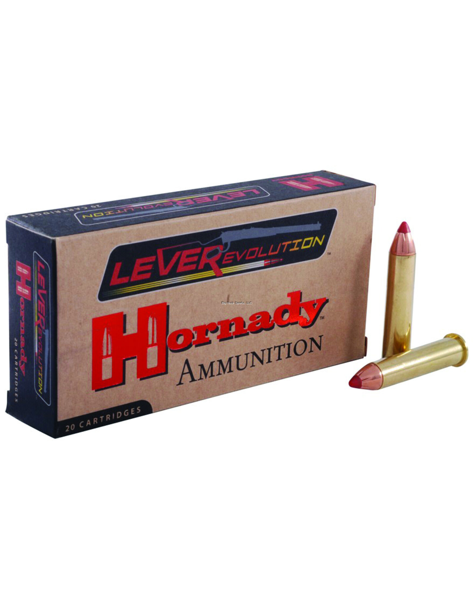Hornady Hornady 82747 LEVERevolution Rifle Ammo 45-70 GOVT, FTX, 325 Grains, 2050 fps, 20, Boxed