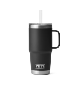 Yeti Yeti Rambler® 25oz/739 ML Straw Mug WITH STRAW LID - Black