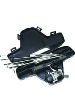 Daiwa Daiwa MINISPIN Minispin Spinning Travel Combo, No Line, 4.9:1, 185/2, 100/4, 60/6, 85/4, 5 pc 4' 6", UL Rod, Hard Case (125752)