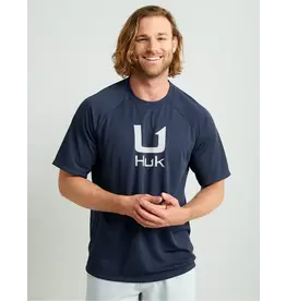 Huk HUK Icon Short Sleeve Performance Crew - Naval Academy