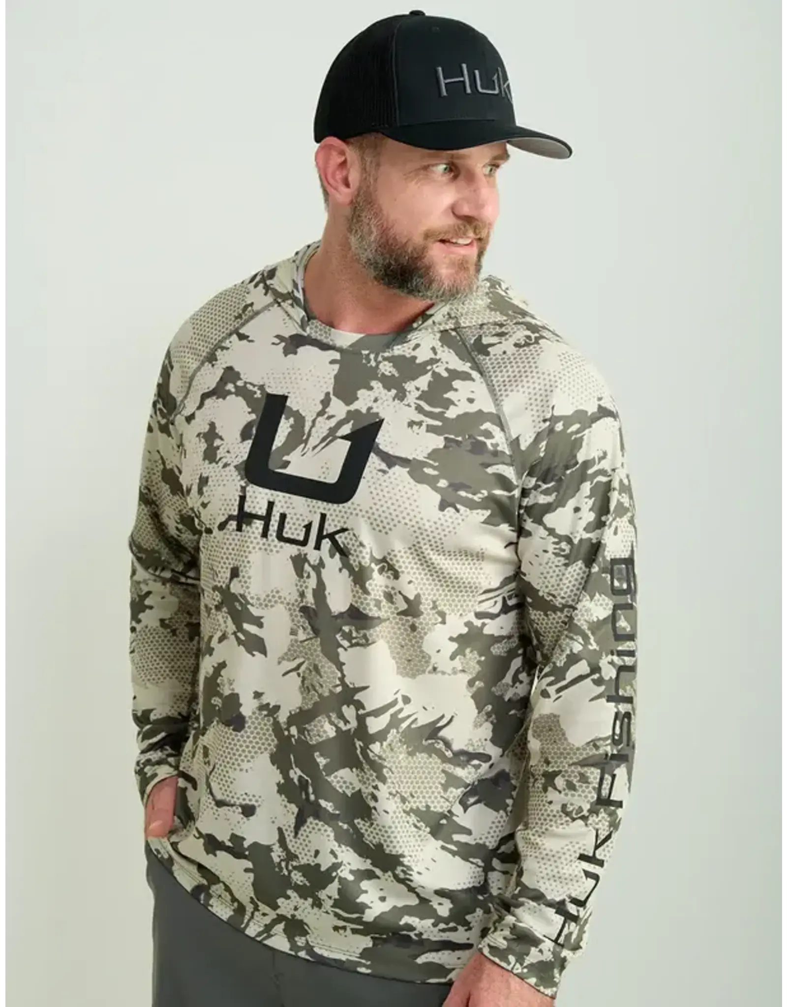 Huk HUK Icon Performance Hoodie - KC Moss Grazier