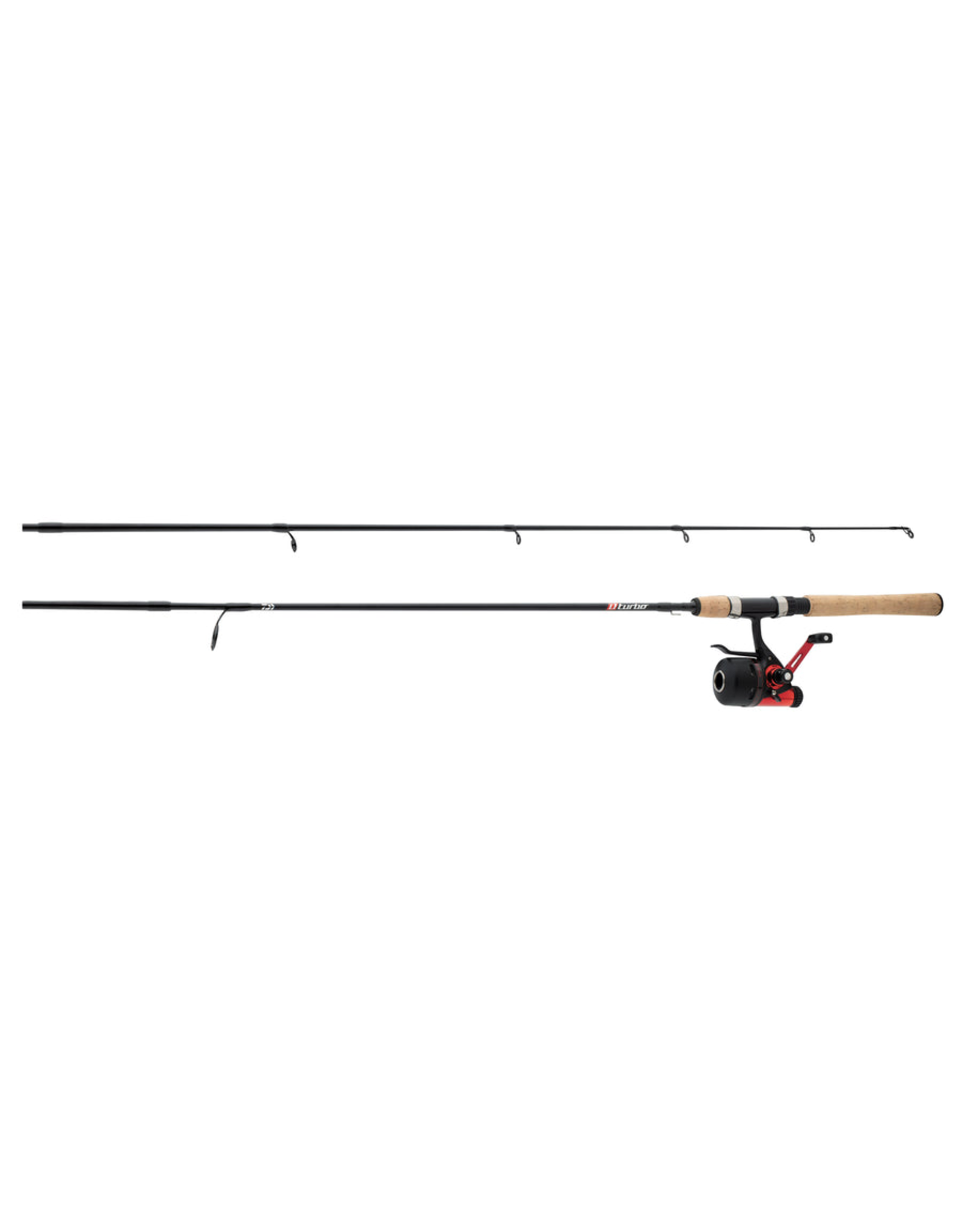Daiwa Daiwa DTSC80F602M D-Turbo Spincast Combo, 80 sz, 6-10# Mono, 6' 2pc, M