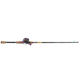 ProFISHiency ProFISHiency KRAZY37MHBC KrAZY 3 Baitcast Combo,7 Bearings,7.3:1,Carbon Fiber Handles,7' 1 pc MH IM7 Graphite Rod,Cork Grips