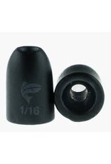 Freedom Freedom Tackle Tungsten Bullet Weight 3/16 OZ - Black
