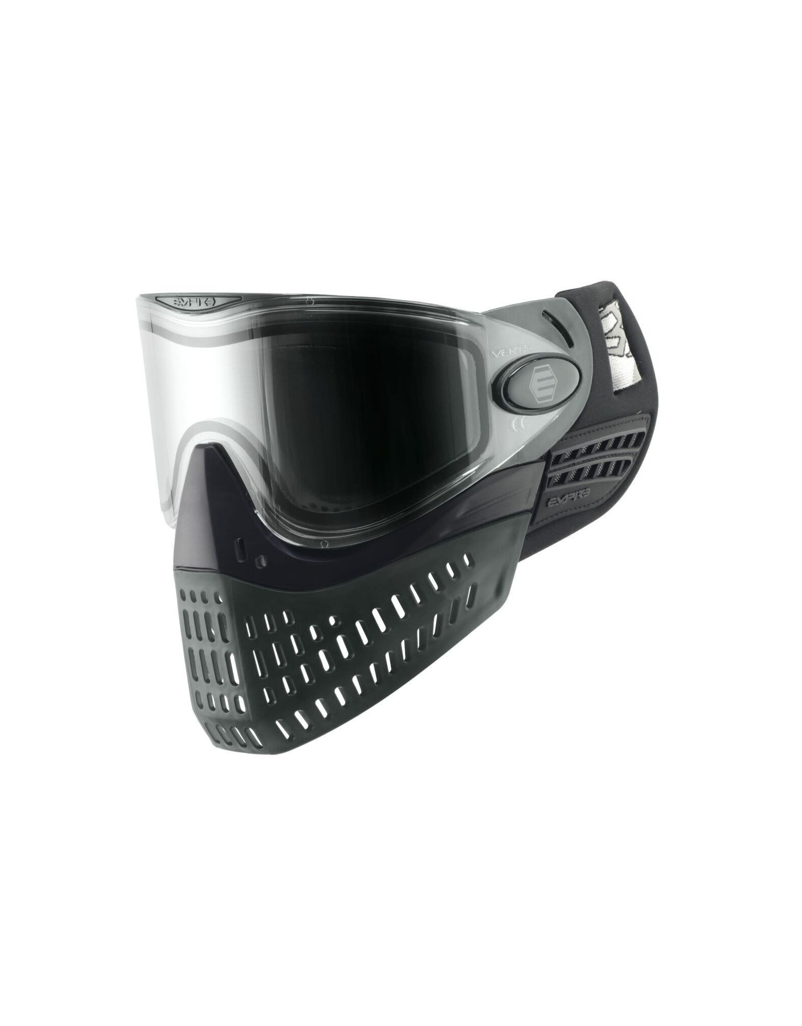 Empire Empire E-Vent Paintball Breathable Goggle Mask Gray w/ Clear Thermal Lens