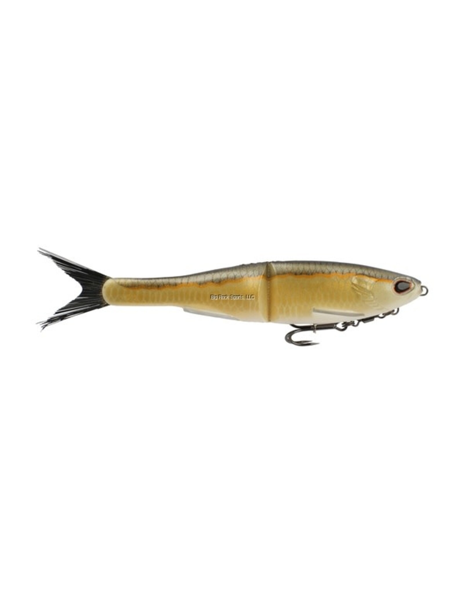 Berkley Berkley PBNESS5-GSH PowerBait Nessie Soft Glide Bait, Slow Sinking, 5" (13cm), 2/5oz, Golden Shiner, 1pk