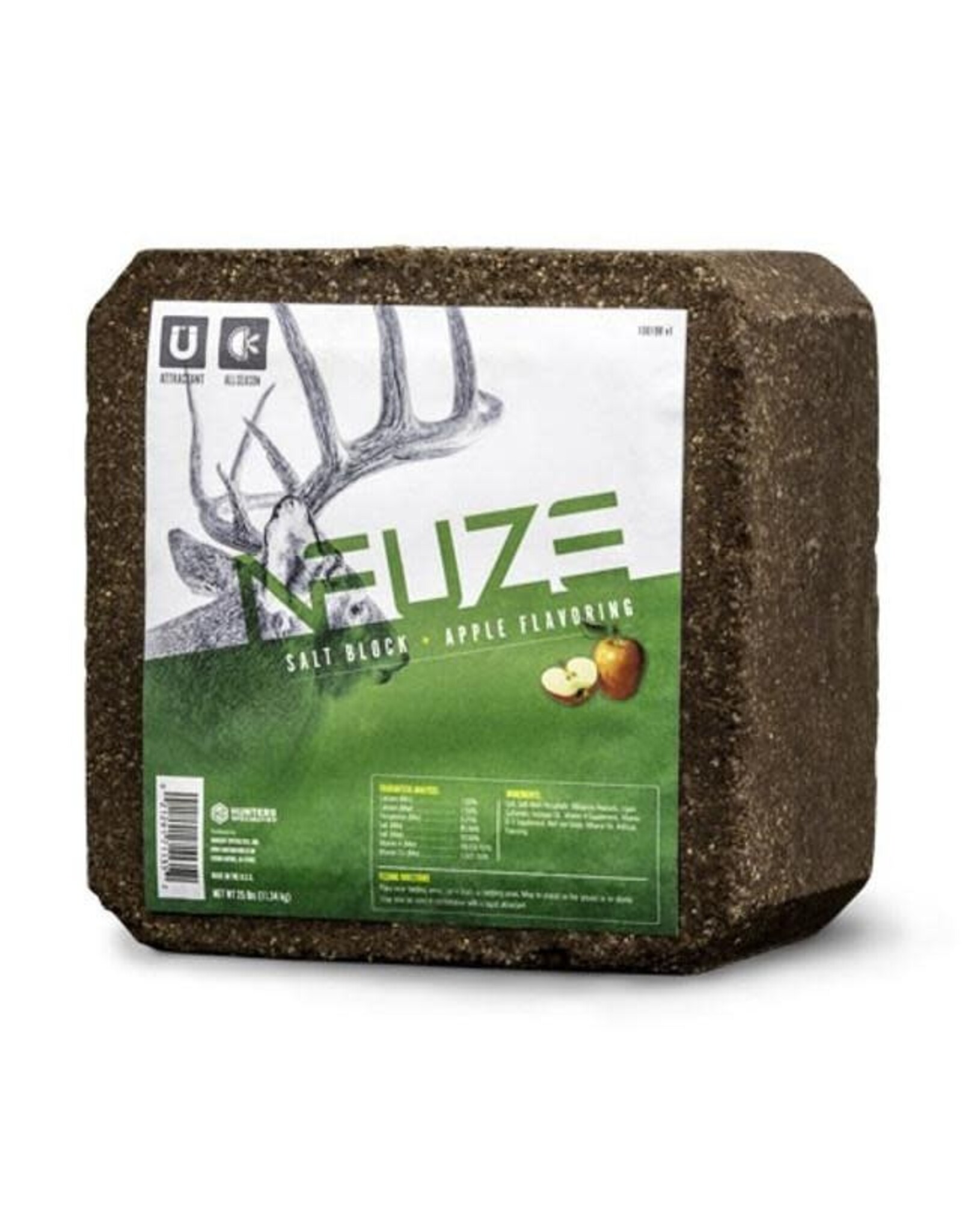 evolved Evolved Habitats INFUZED Salt Block Apple 25lbs