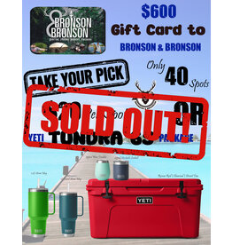 DRAW #1673 - Take Your Pick - Yeti Tundra 65 OR Gift Card!