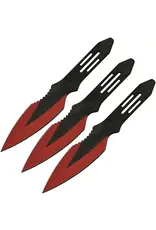 Rite Edge Rite Edge 3pc Red Thrower Set knives CN211536RD