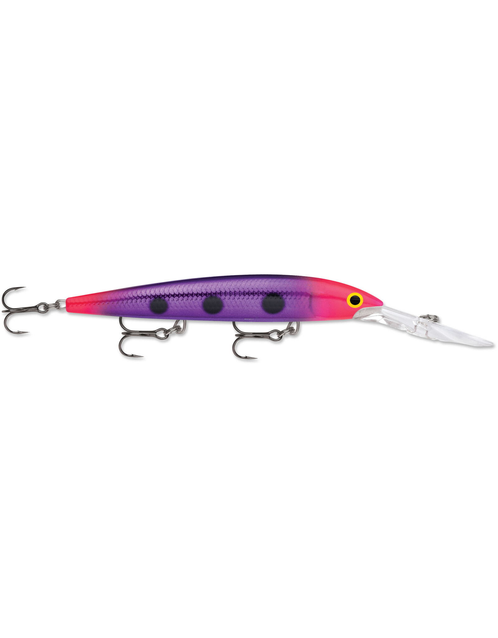 Rapala Rapala DHJ14RVE Deep Husky Jerk 14, Suspending-Deep Diving, 5-1/2", 13/16oz, 10-20ft, #4 Trebles, Rave